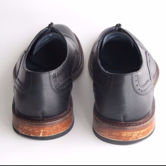 Aston Grey  Men's Black Leather-500467 Cortez 10 - Picture 4 of 6